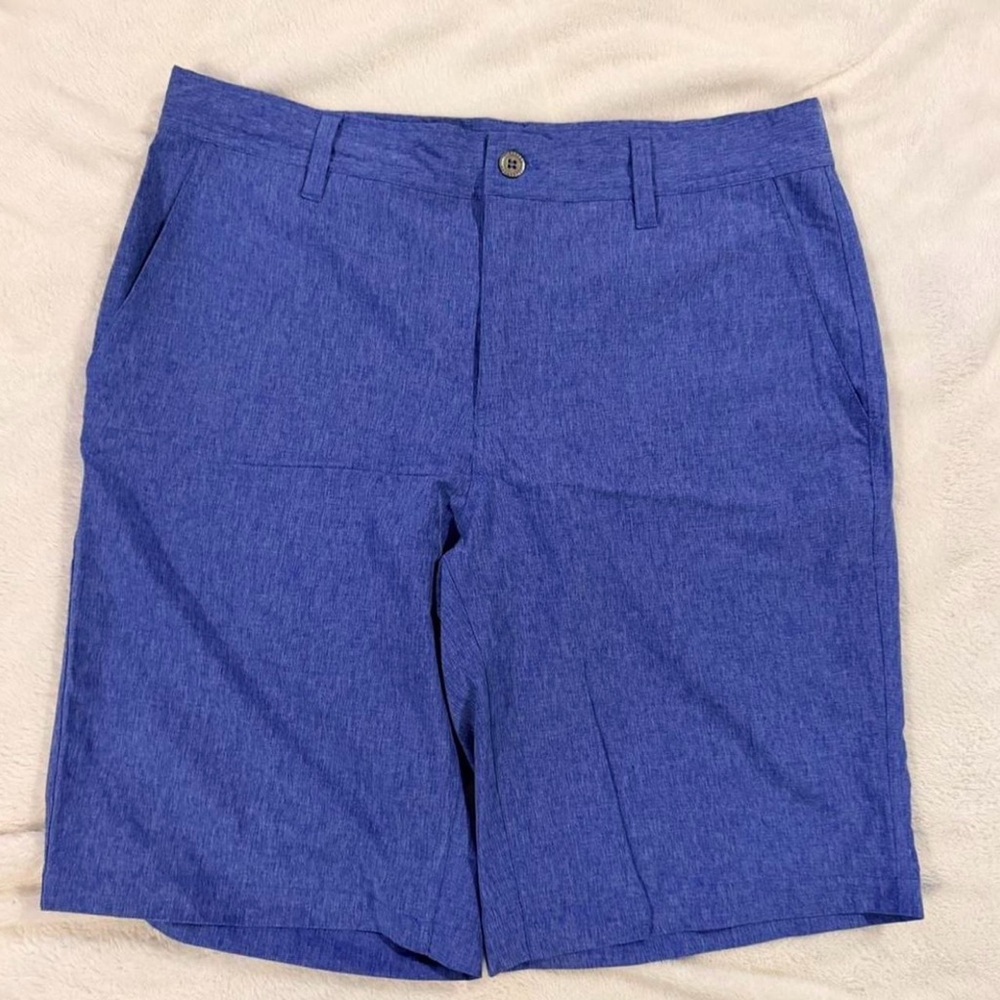 32 Degrees Men's Golf Performance Stretch Blue Shorts - Excellent Condition